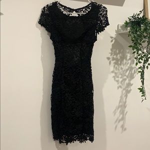 Black Lace Dress